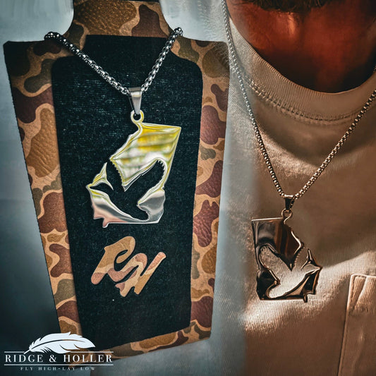 Georgia- Stainless Steel Necklace and Pendant States Series