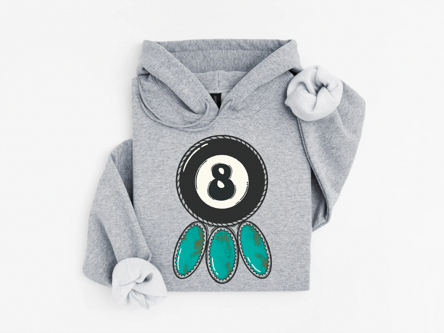8Ball Stone Hoodie