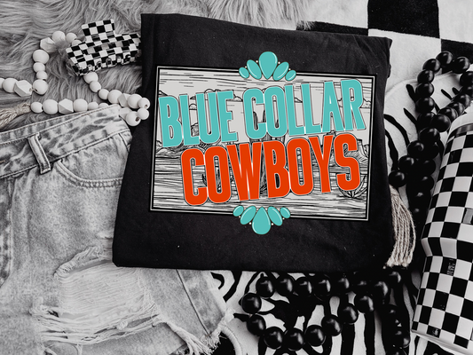 Blue Collar Cowboys Graphic Tee