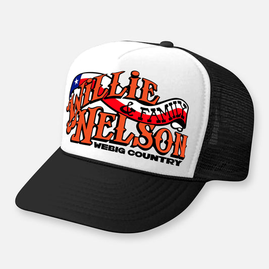 WE BIG WILLIE ALL AMERICAN TRUCKER HAT
