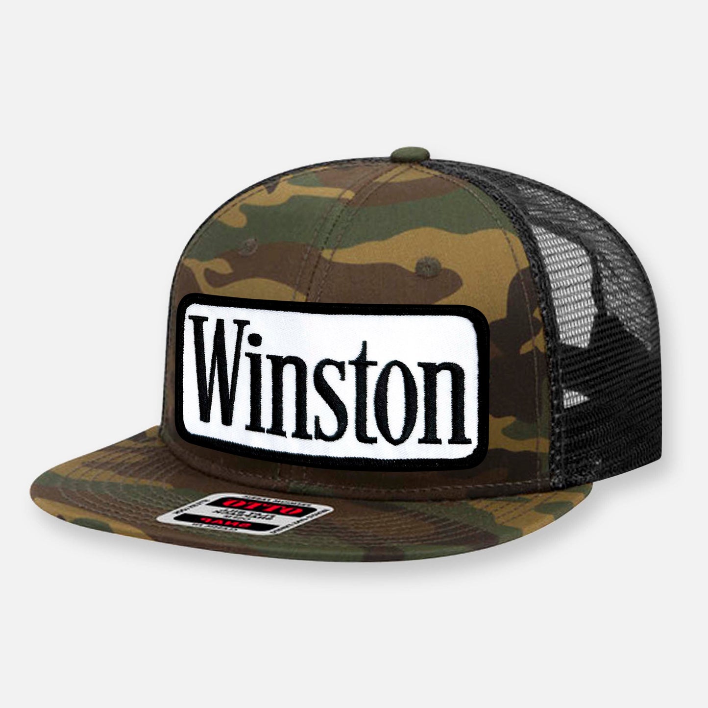 WINSTON FLAT BILL PATCH HAT
