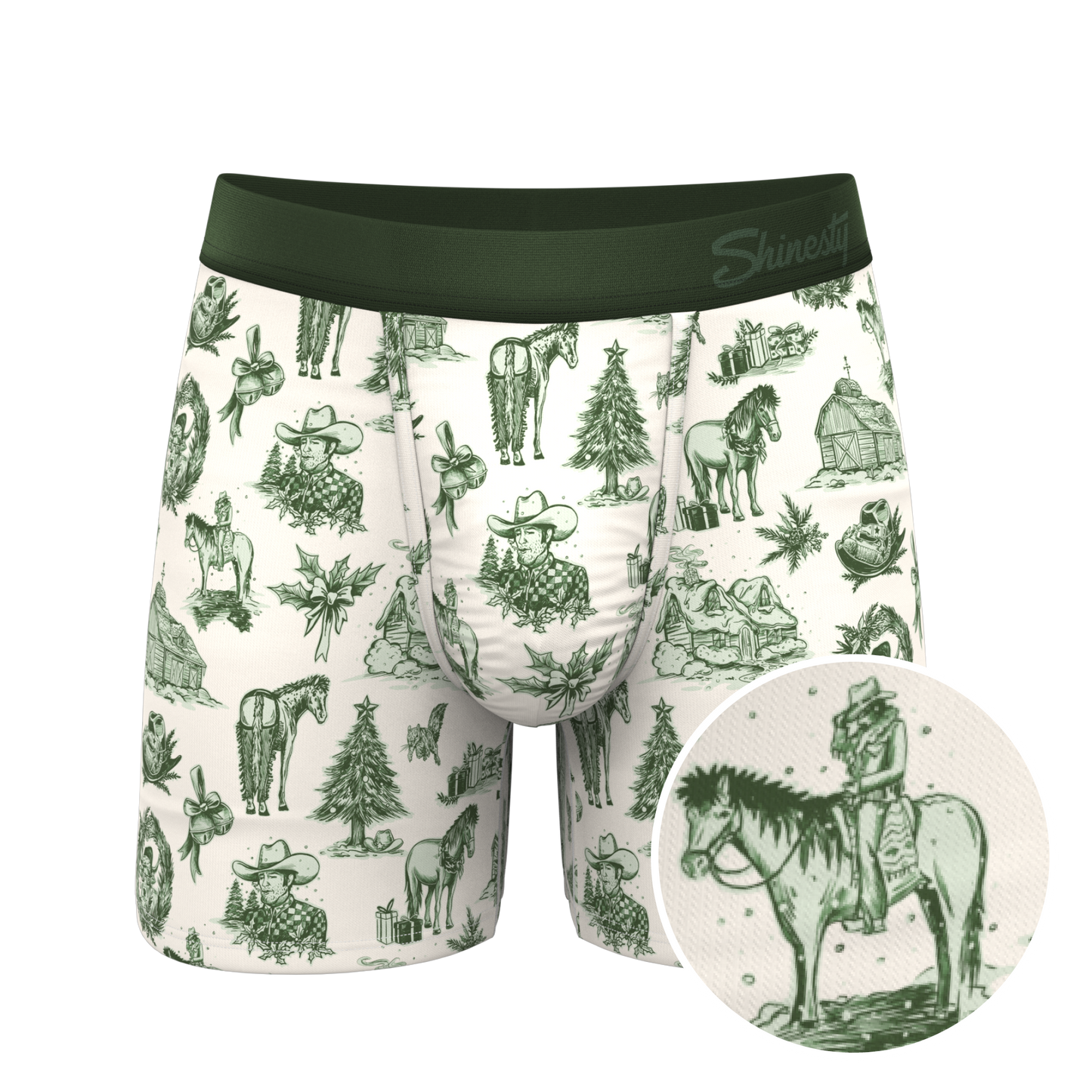 The Western Wonderland | Western Toile Ball Hammock® Pouch Underwear