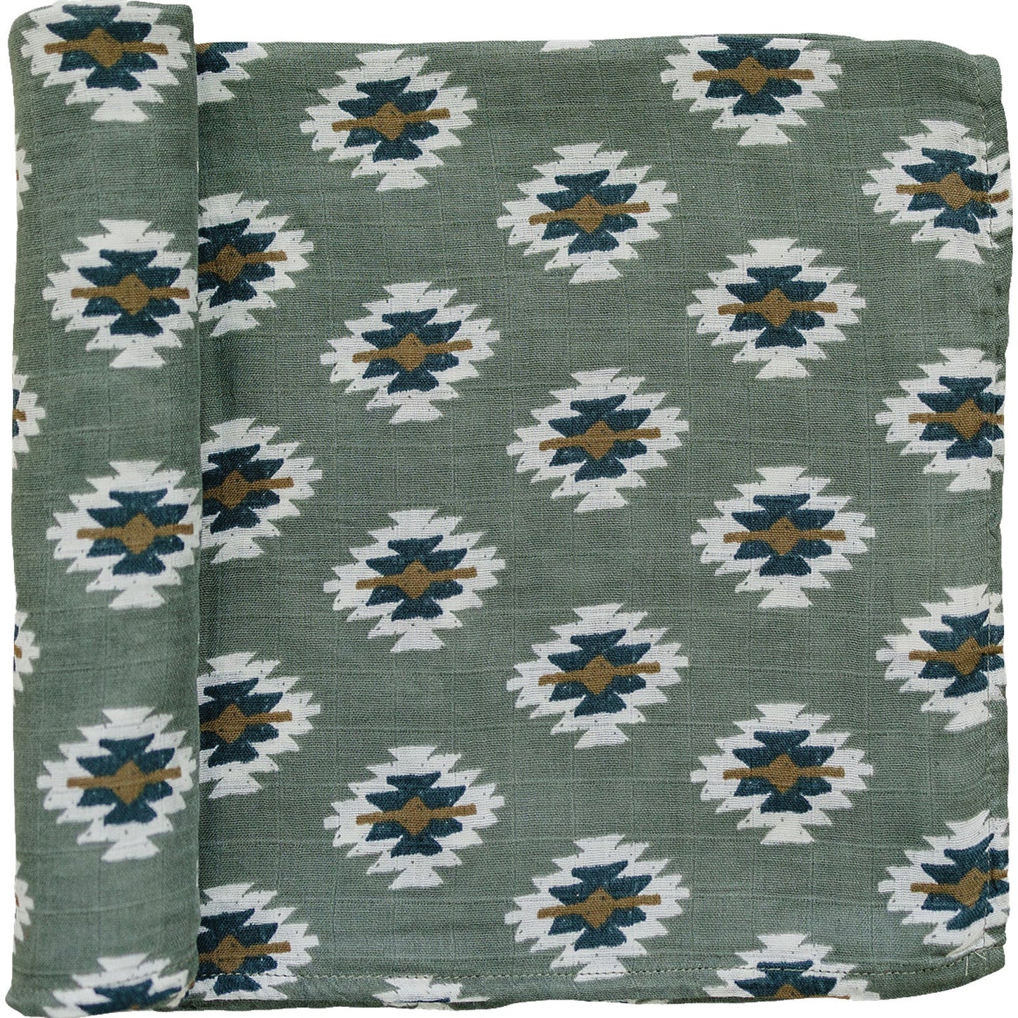 Southwest Aztec Muslin Swaddle Blanket
