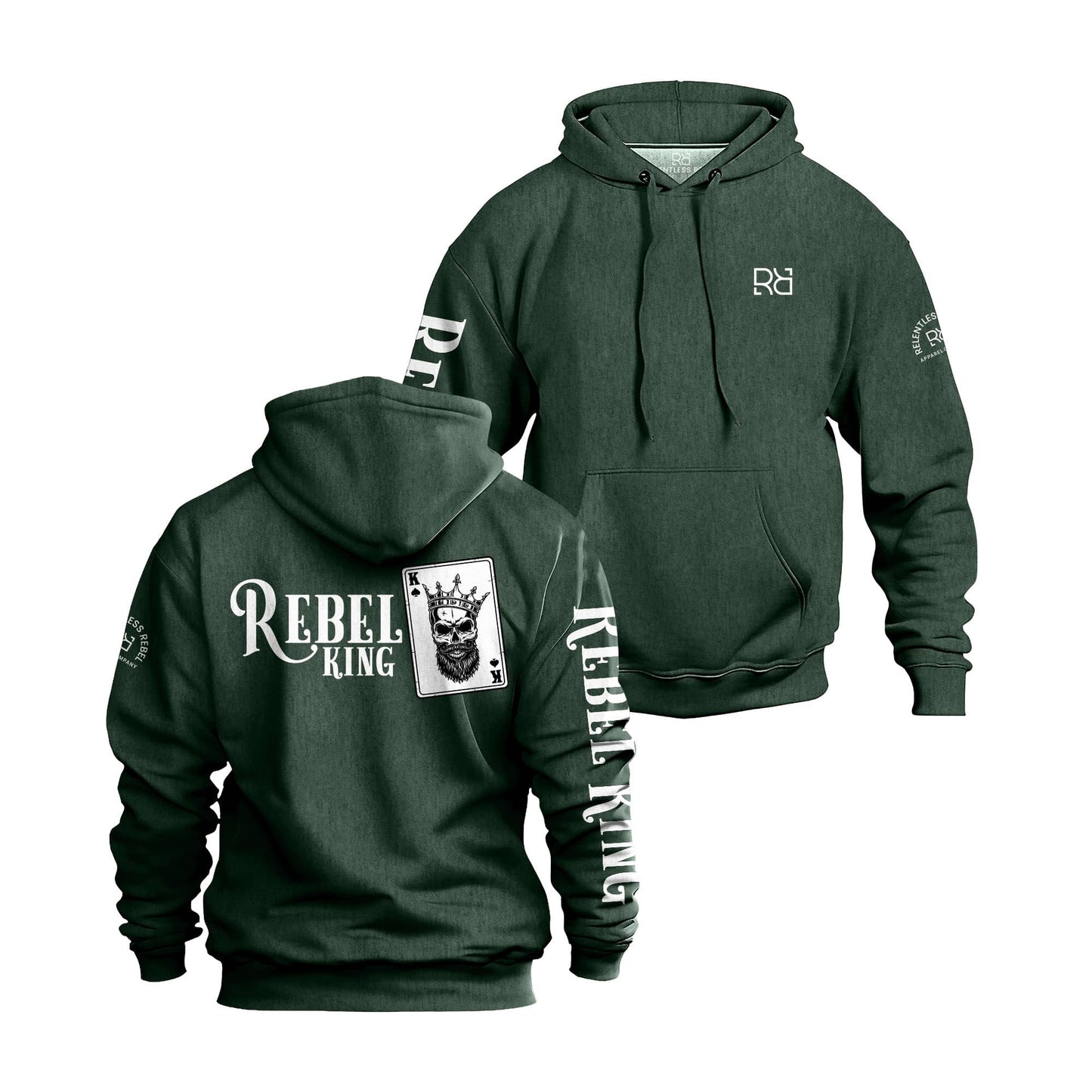 Rebel King | Sleeve | Men's Hoodie