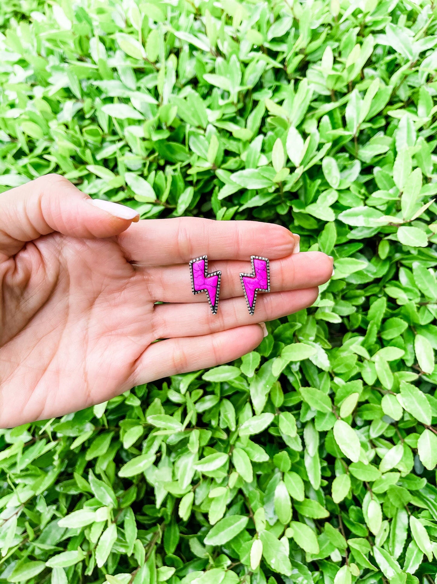 Western Lightning Bolt Thunder Earrings