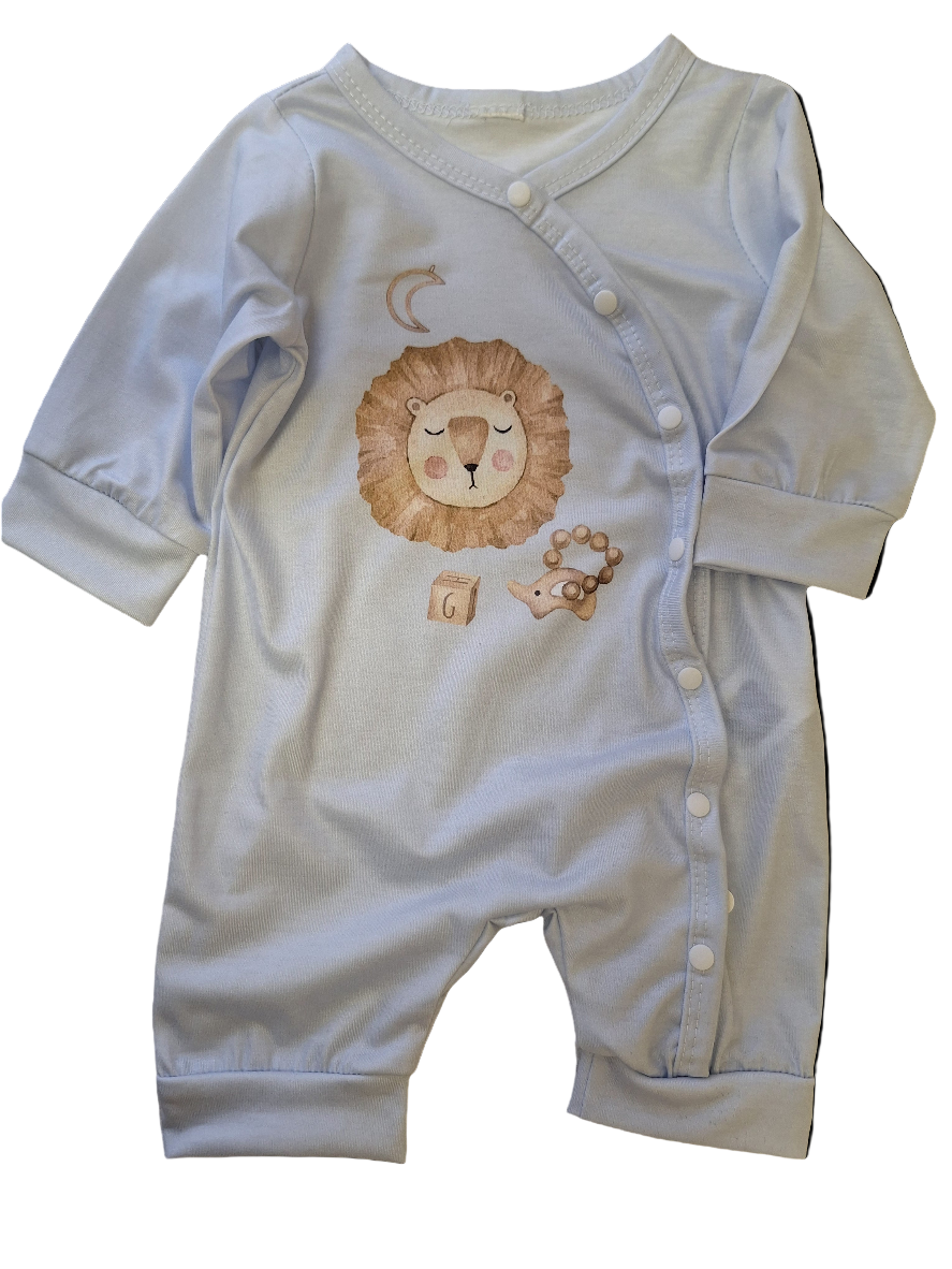 Baby Boy Lion Romper