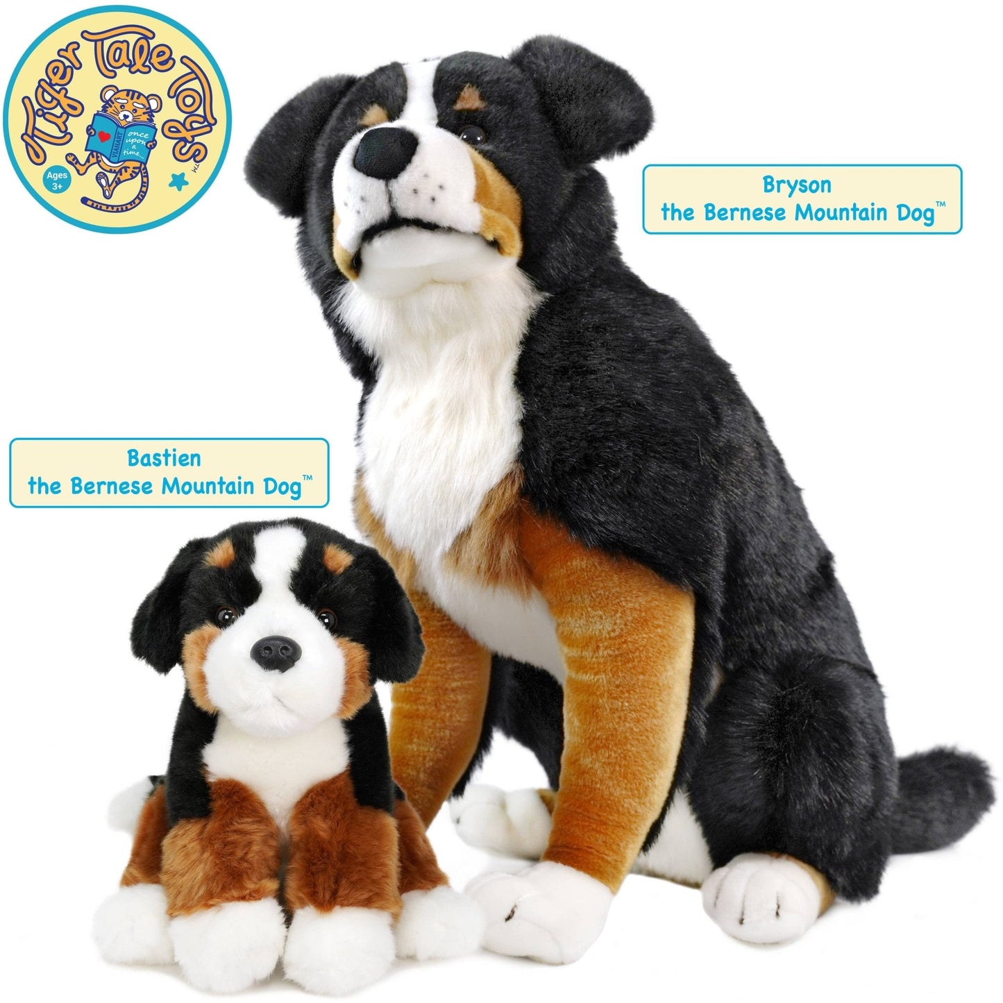 Bastien The Bernese Mountain Dog | 12.5 Inch Plush