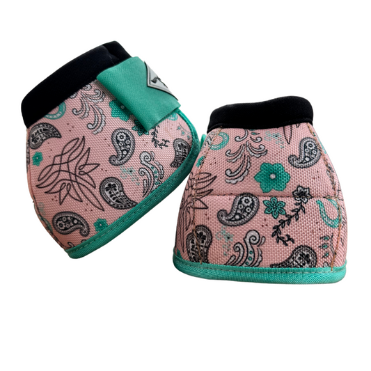 Punchy Paisley Ballistic Bell Boots