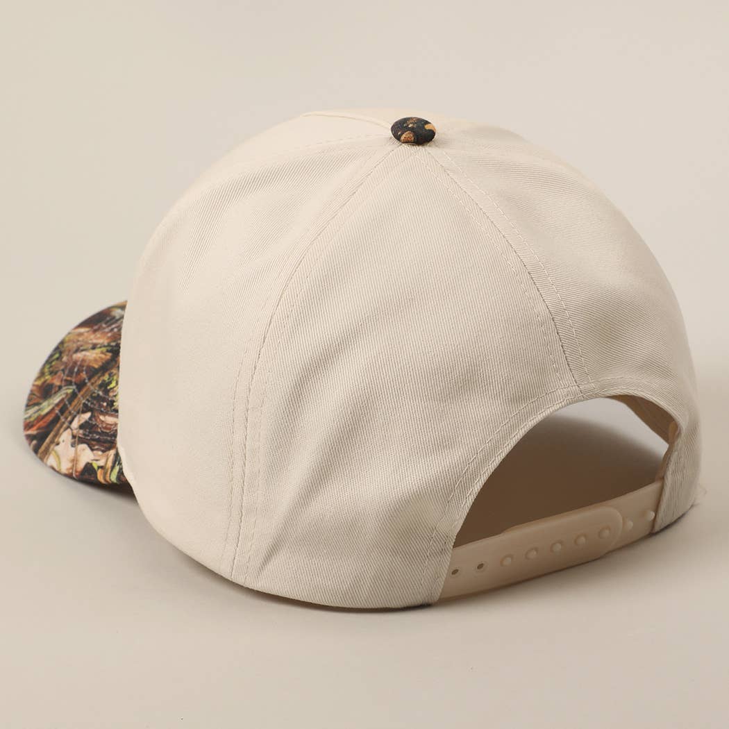 BEER ME Embroidered Trucker Hat - Leopard or Camo