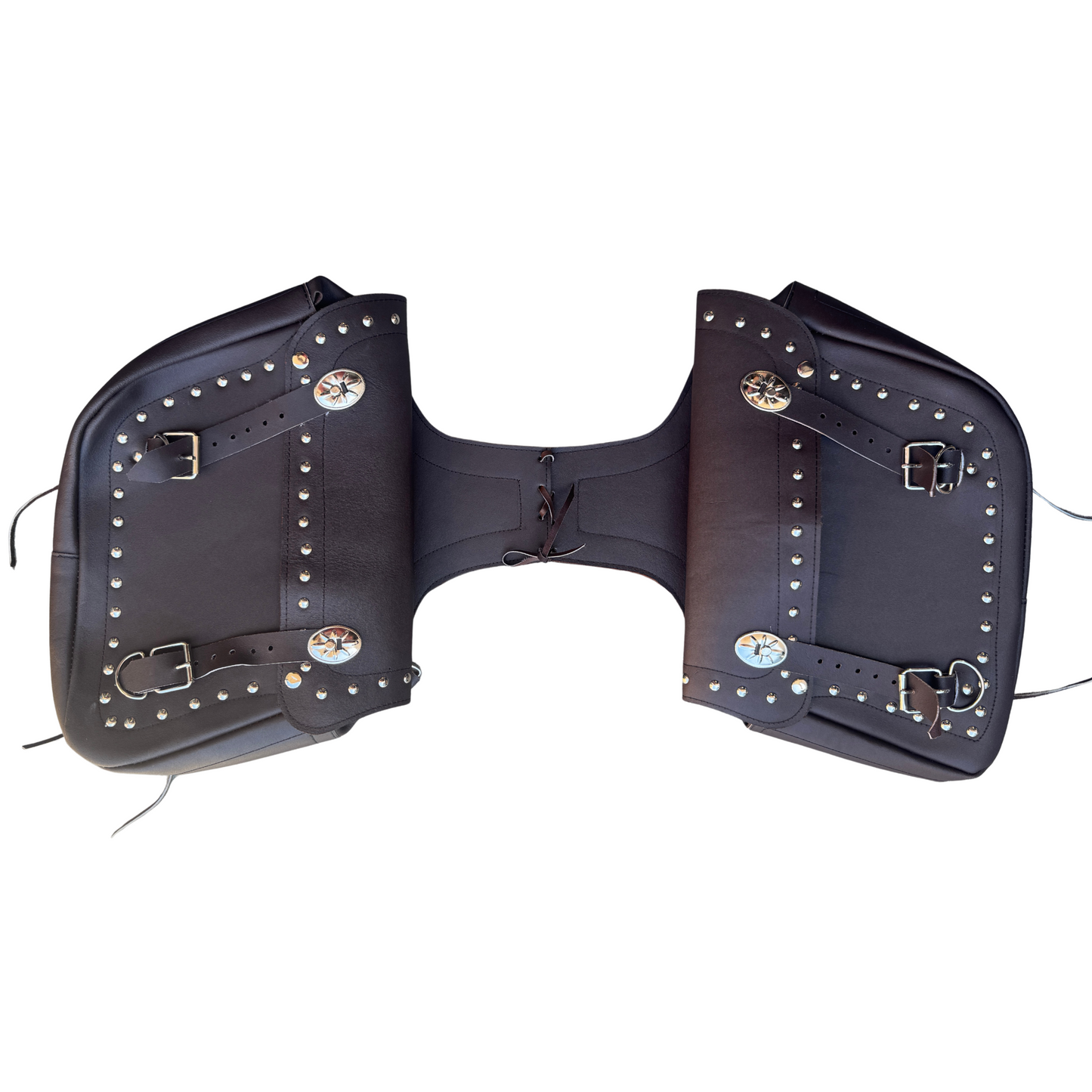 Motorcycle Saddle Bags / Bicycle & eBike Saddle Bags - Real Leather