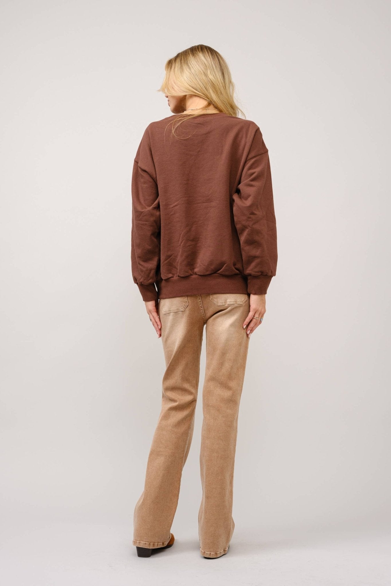 Bull Rider Embroidered Sweatshirt