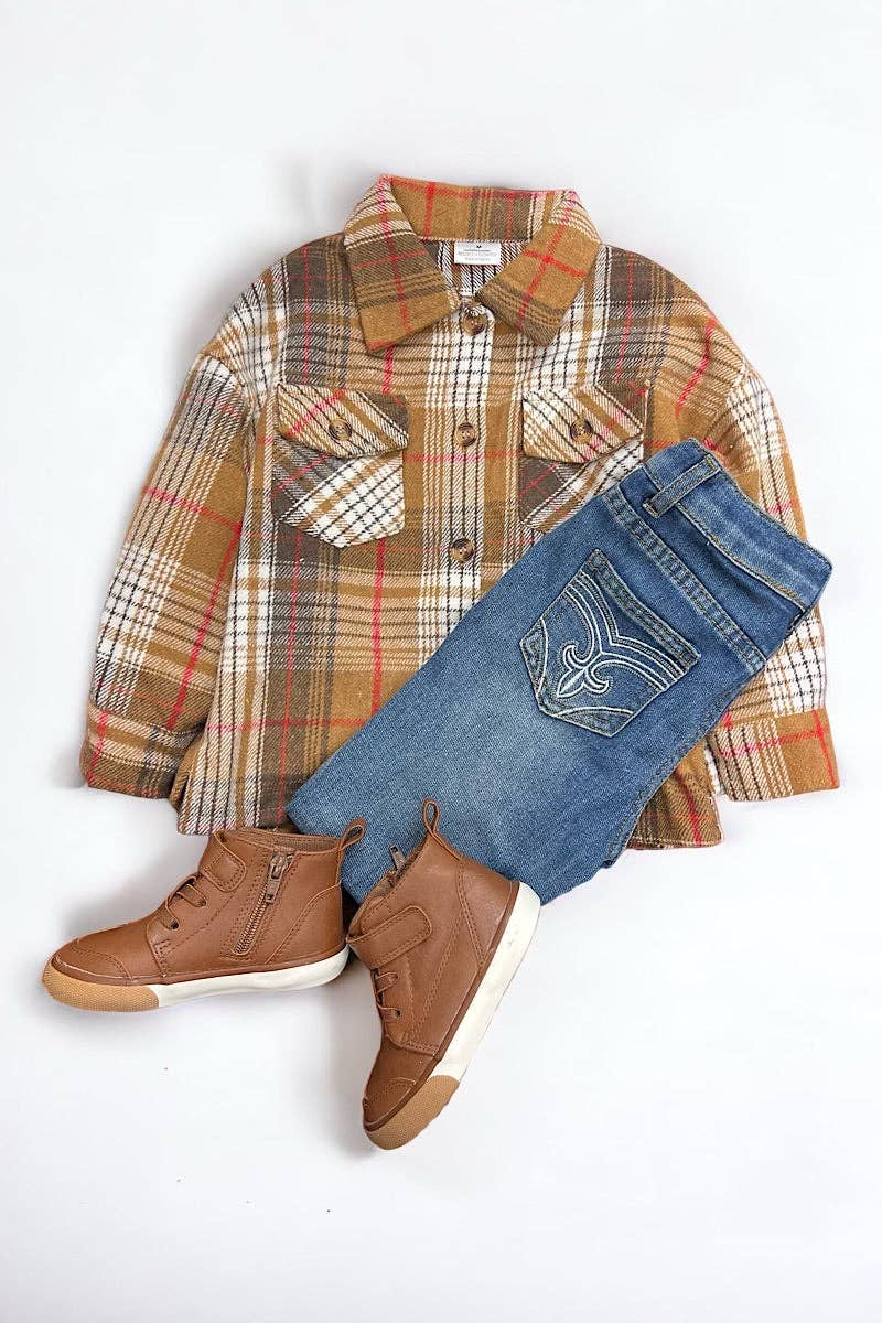 Brown Plaid Flannel