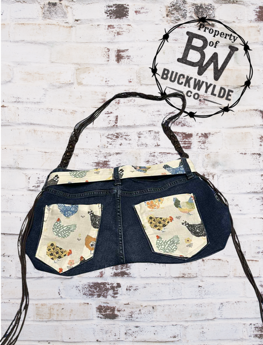 The Wylde Hen – Denim Revival Bag