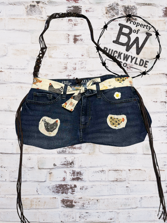 The Wylde Hen – Denim Revival Bag
