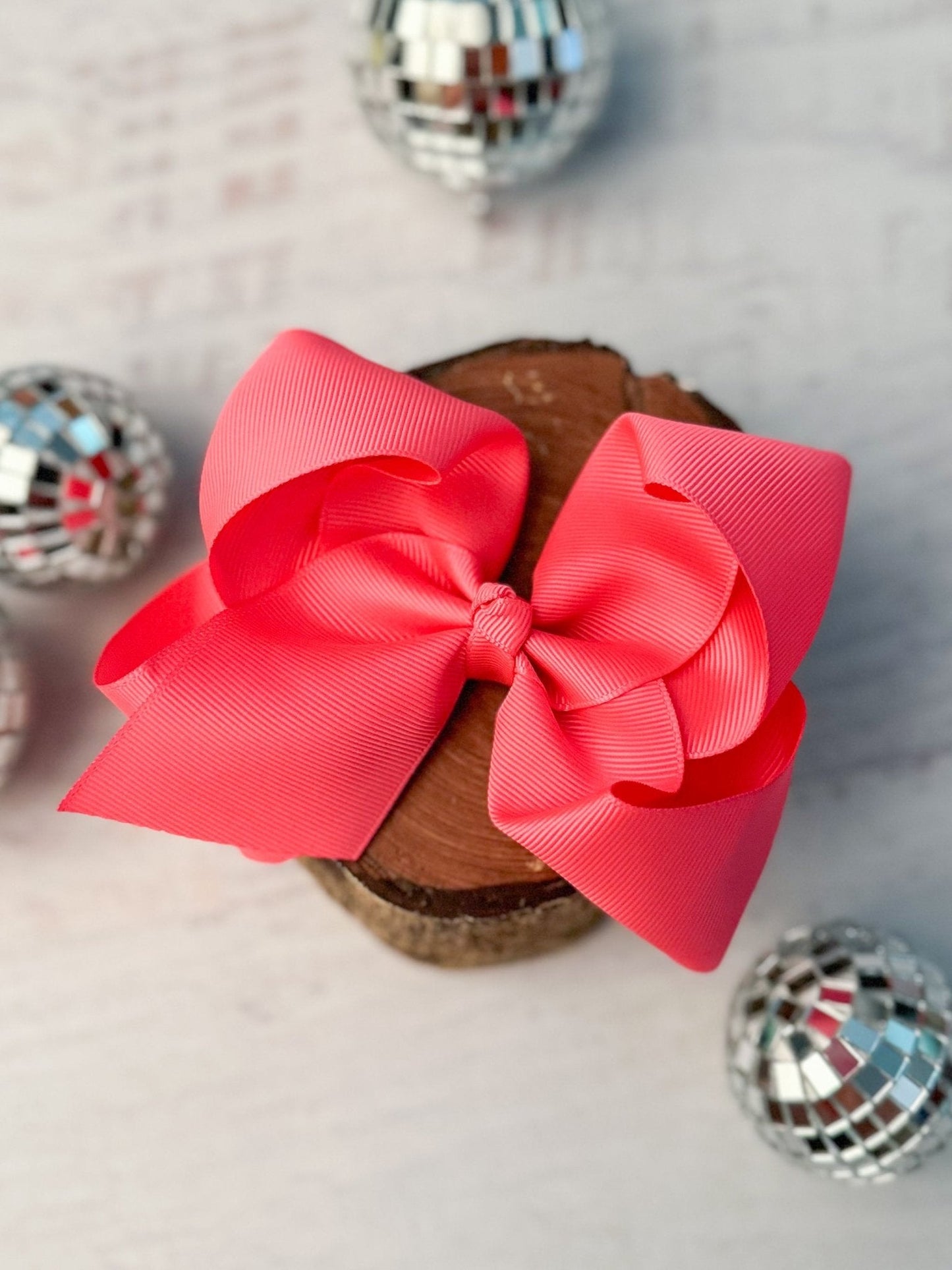 Classic Grosgrain Hair Bow - Alligator Clip - 4.5"