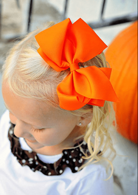 Classic Grosgrain Hair Bow - French Clip - 4.5"