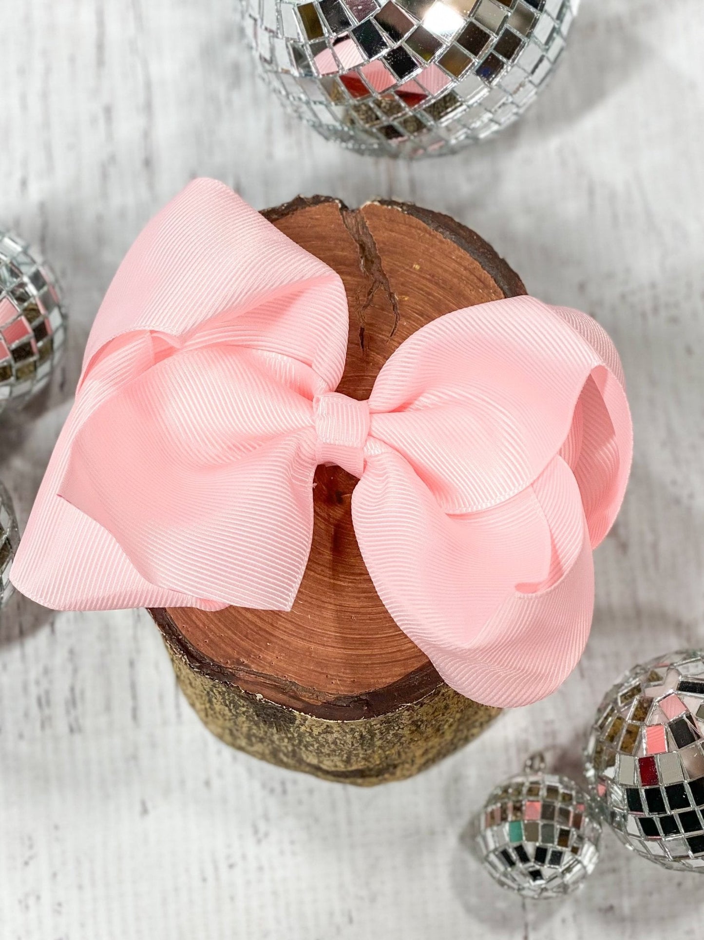 Classic Grosgrain Hair Bow - French Clip - 4.5"