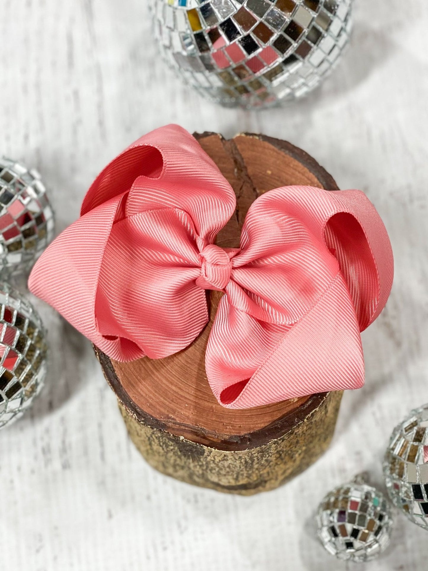 Classic Grosgrain Hair Bow - French Clip - 4.5"