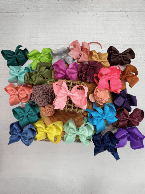 Classic Scalloped Bow - Headband - 4.5"