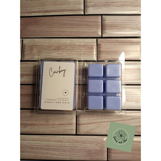 Cowboy Wax Melt: Saddle Up with a Bold and Rustic Fragrance