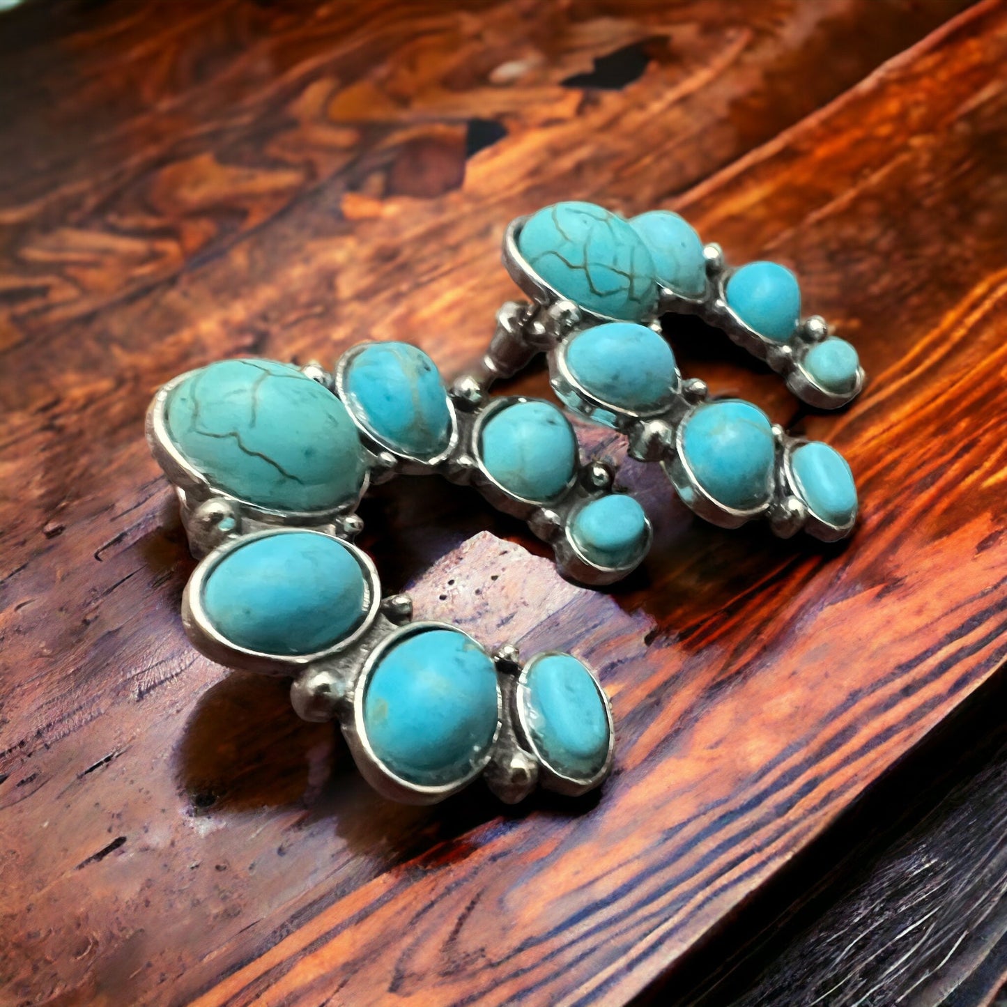 Crescent Moon Squash Earrings