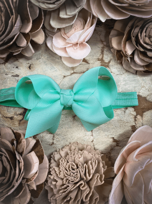 Essential Grosgrain Hair Bow - Headband - 4"