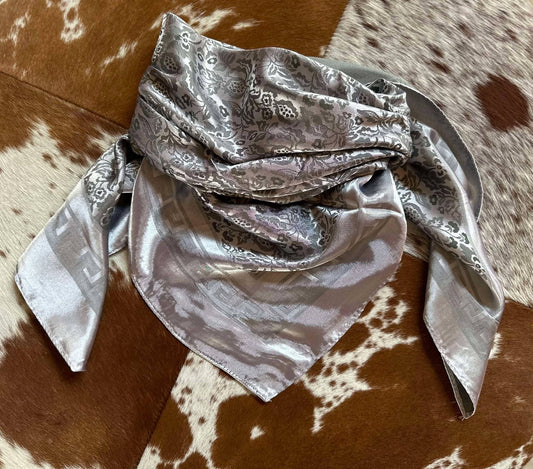 Silver Bullet Jacquard Wild Rag