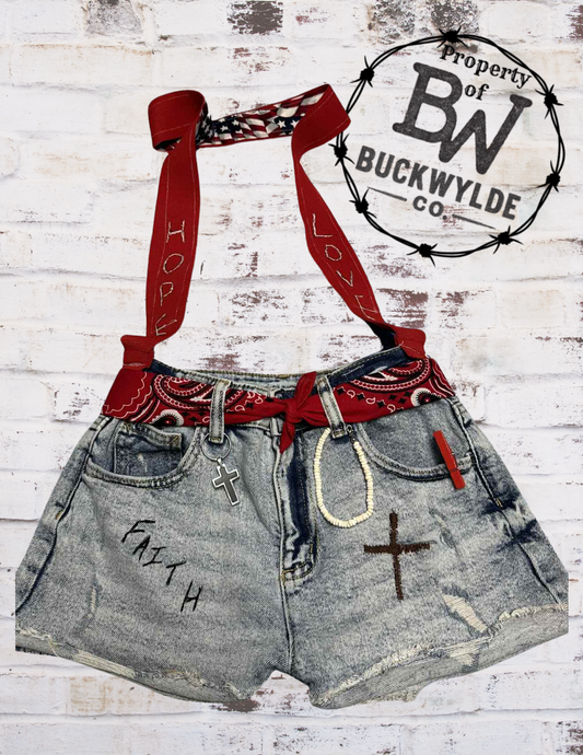 The Wylde Faith - Red Redemption Revival Bag