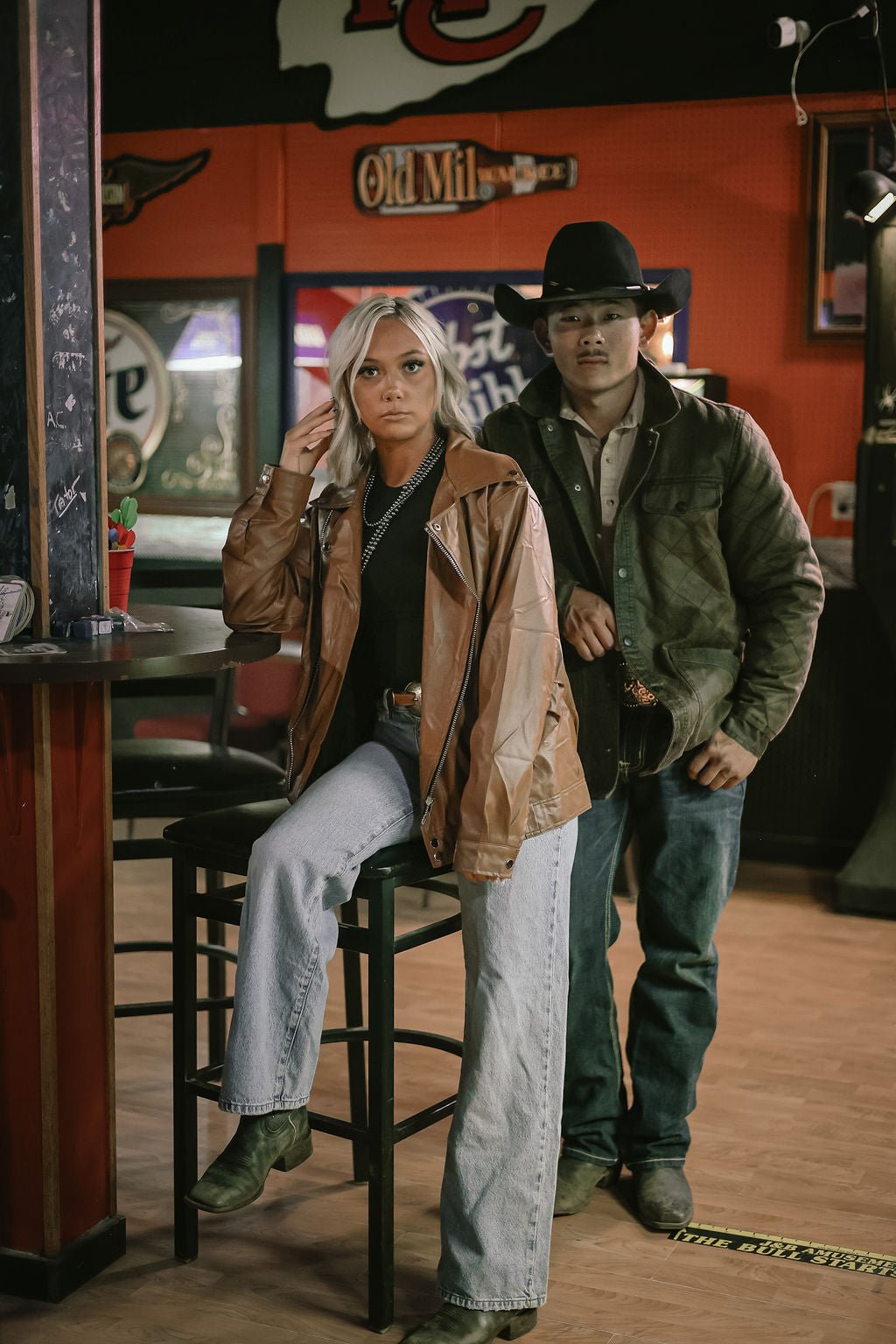 Faux Leather Moto Jacket