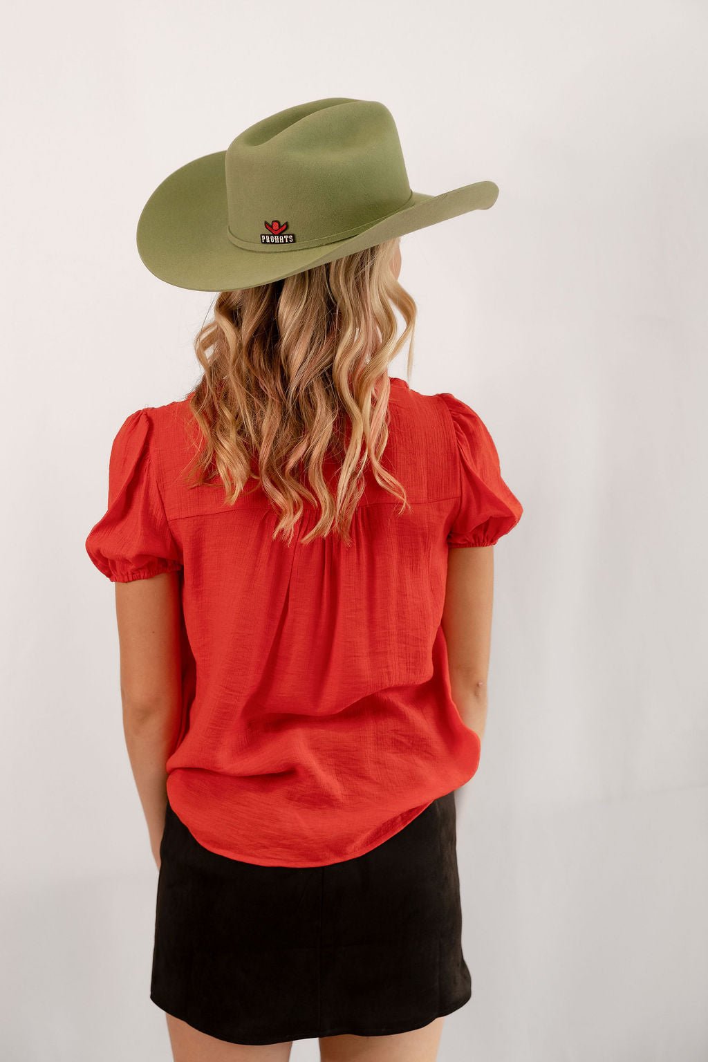 Floral Embroidered Skirt