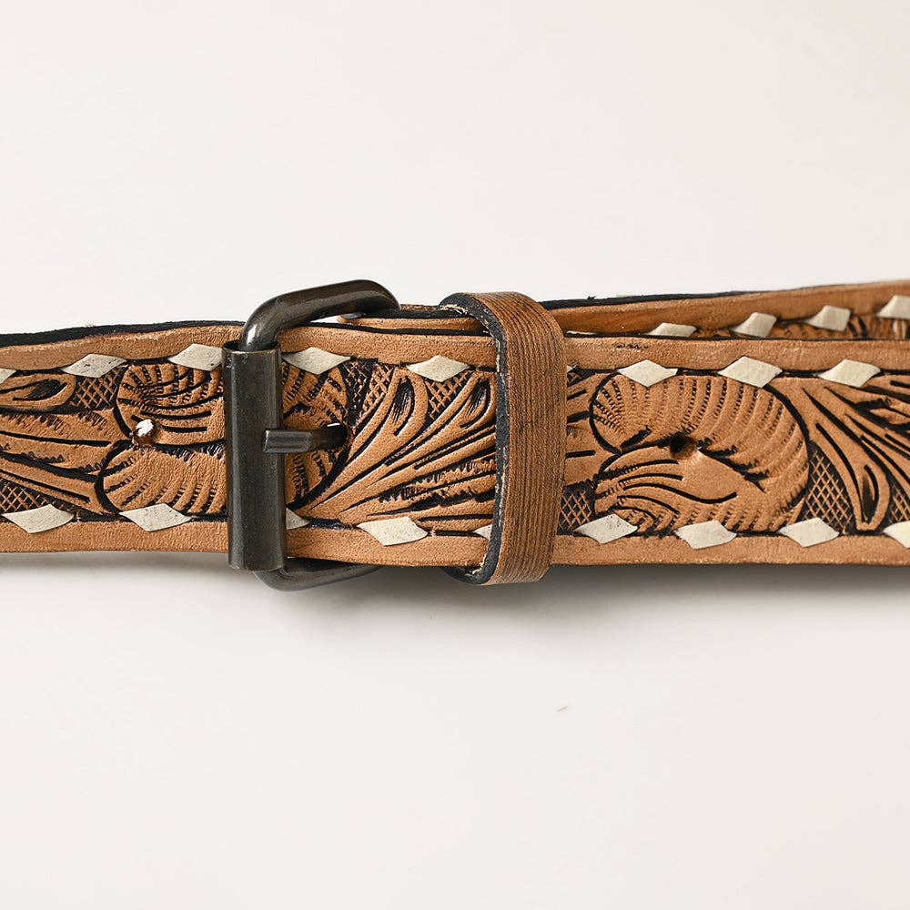 Genuine Western Leather Crossbody Bag