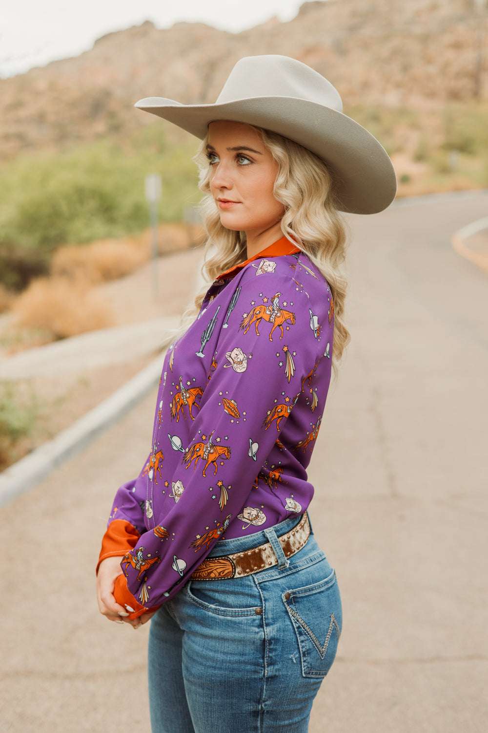 Give Me Space Button Down