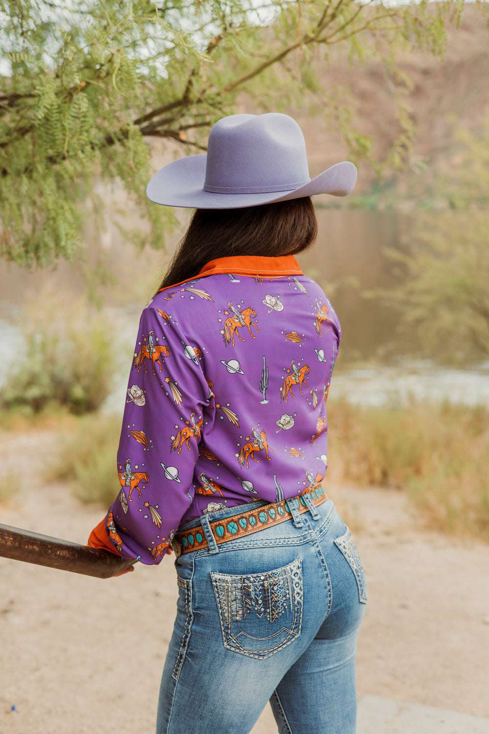 Give Me Space Button Down