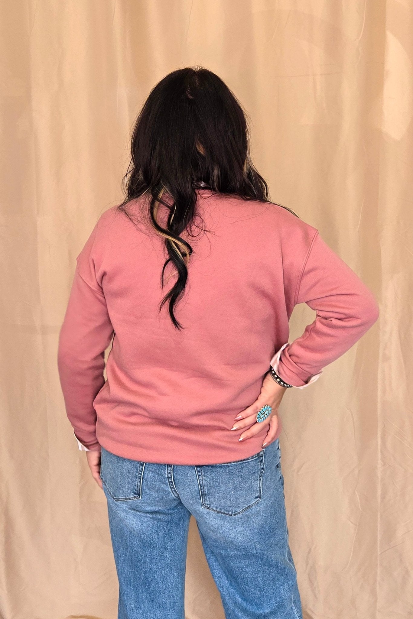 He Owns the Cattle Graphic Sweatshirt