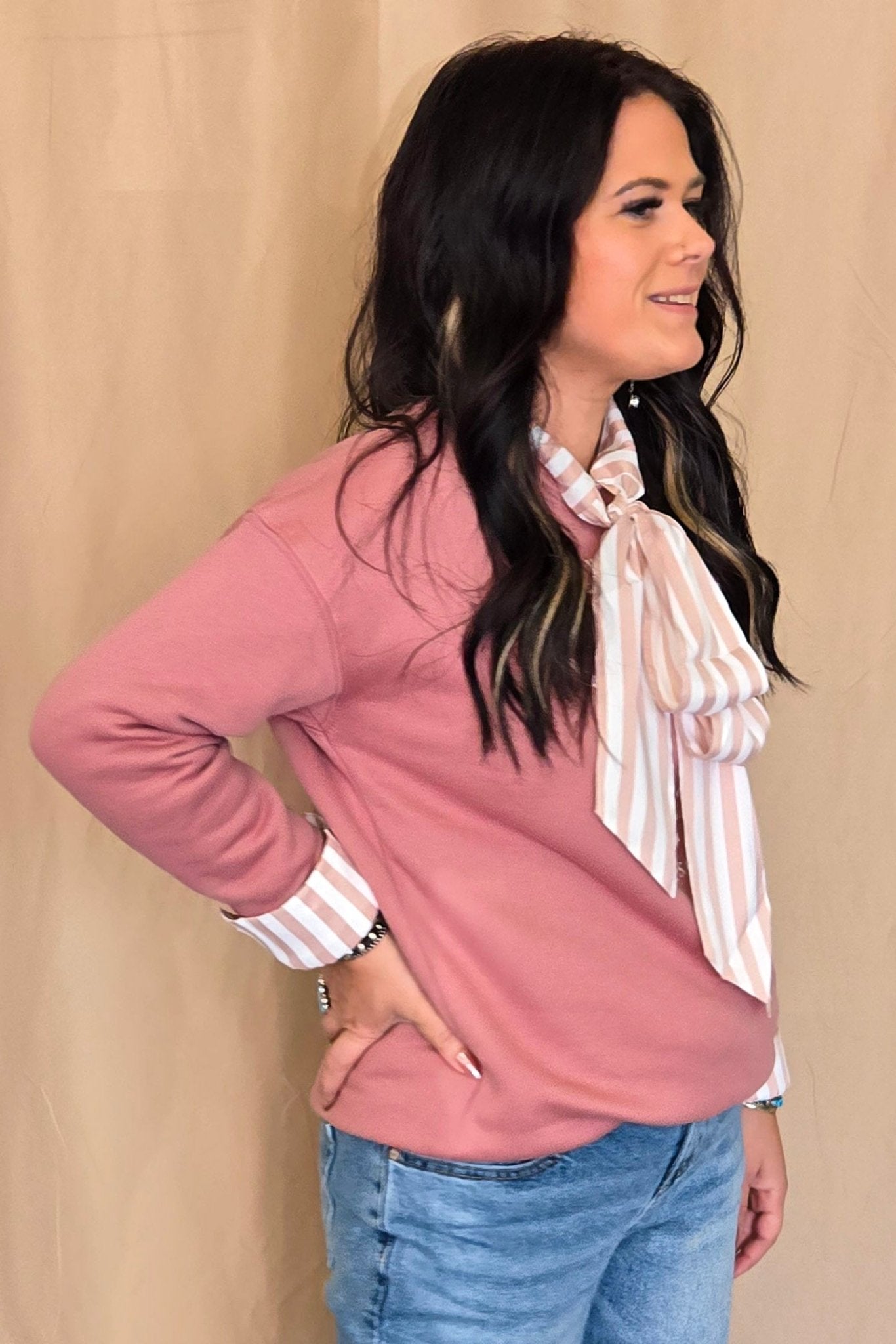 He Owns the Cattle Graphic Sweatshirt