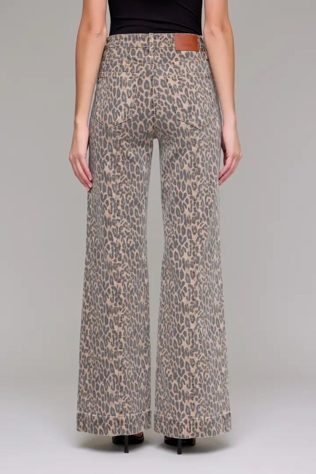 Hidden Cheetah Comfort Flares