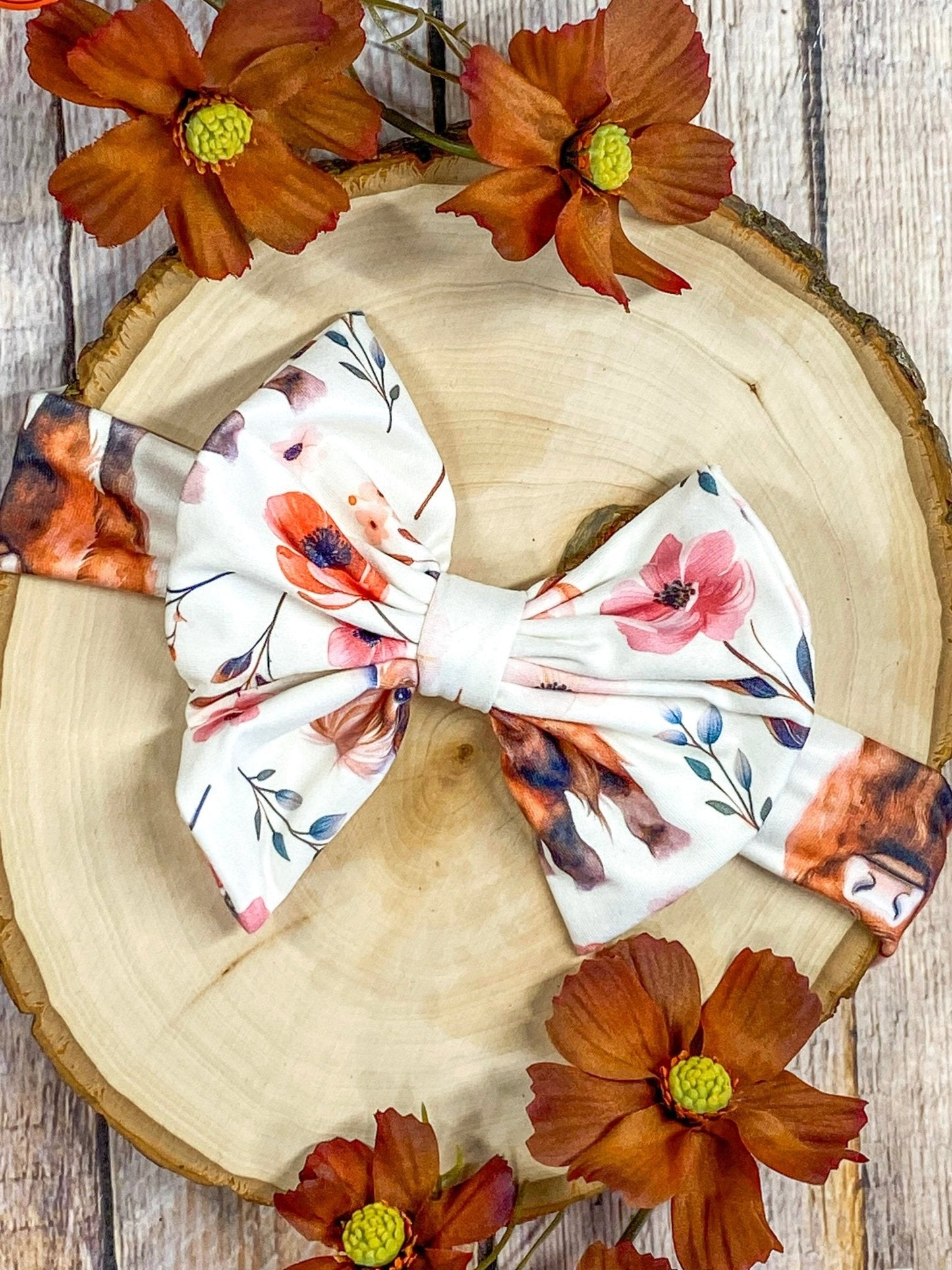 Highland Bloom Bow Headband