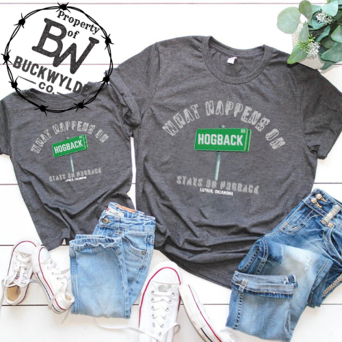 HOGBACK RD LUTHER HOMETOWN TEE - YOUTH/ADULT