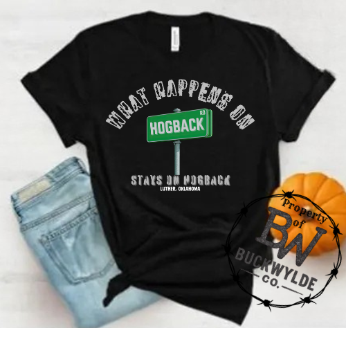 HOGBACK RD LUTHER HOMETOWN TEE - YOUTH/ADULT