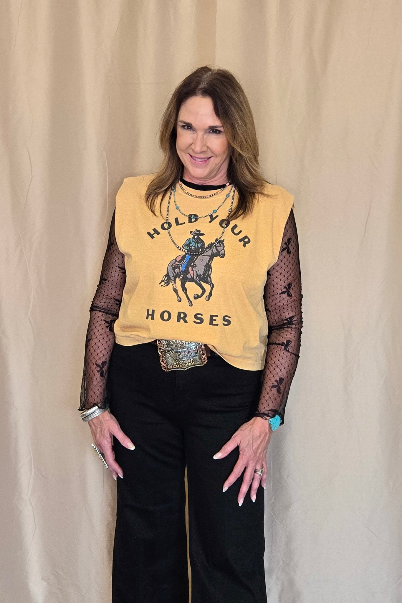 Hold your Horses Muscle Tank