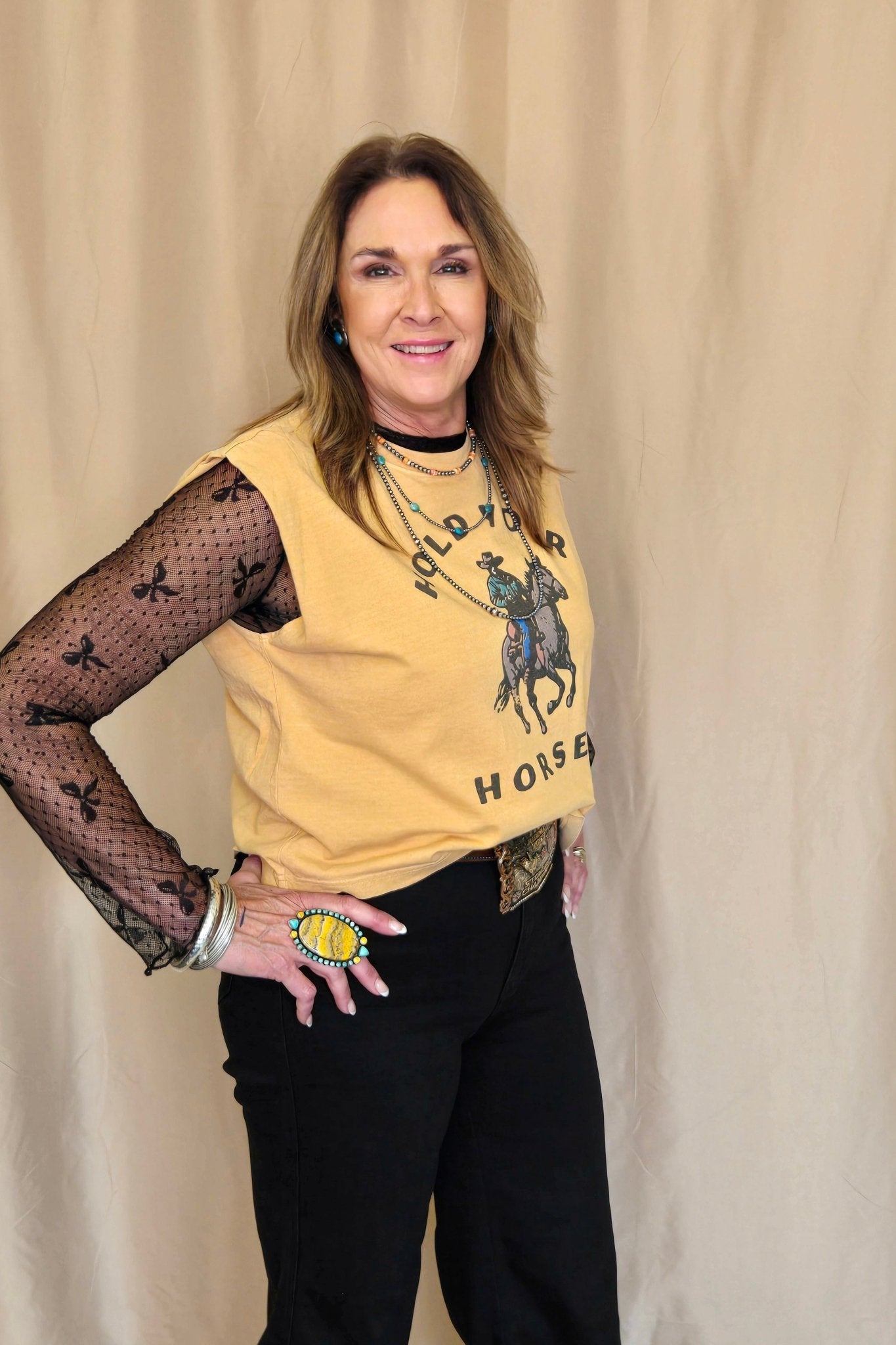 Hold your Horses Muscle Tank