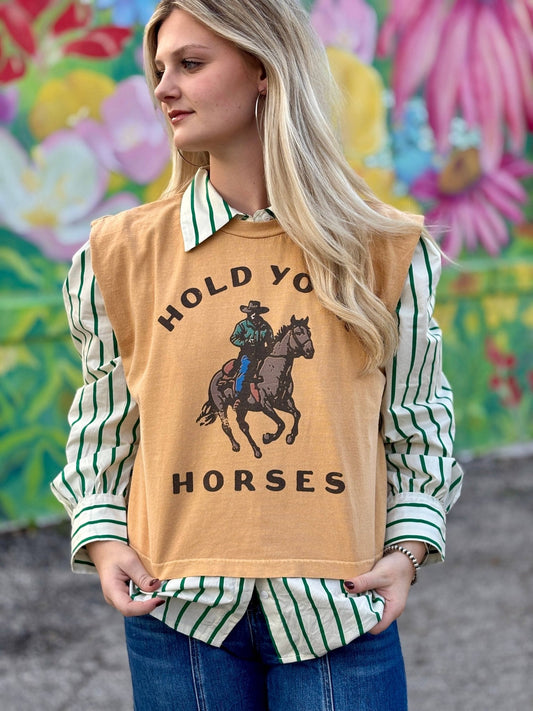 Hold your Horses Muscle Tank