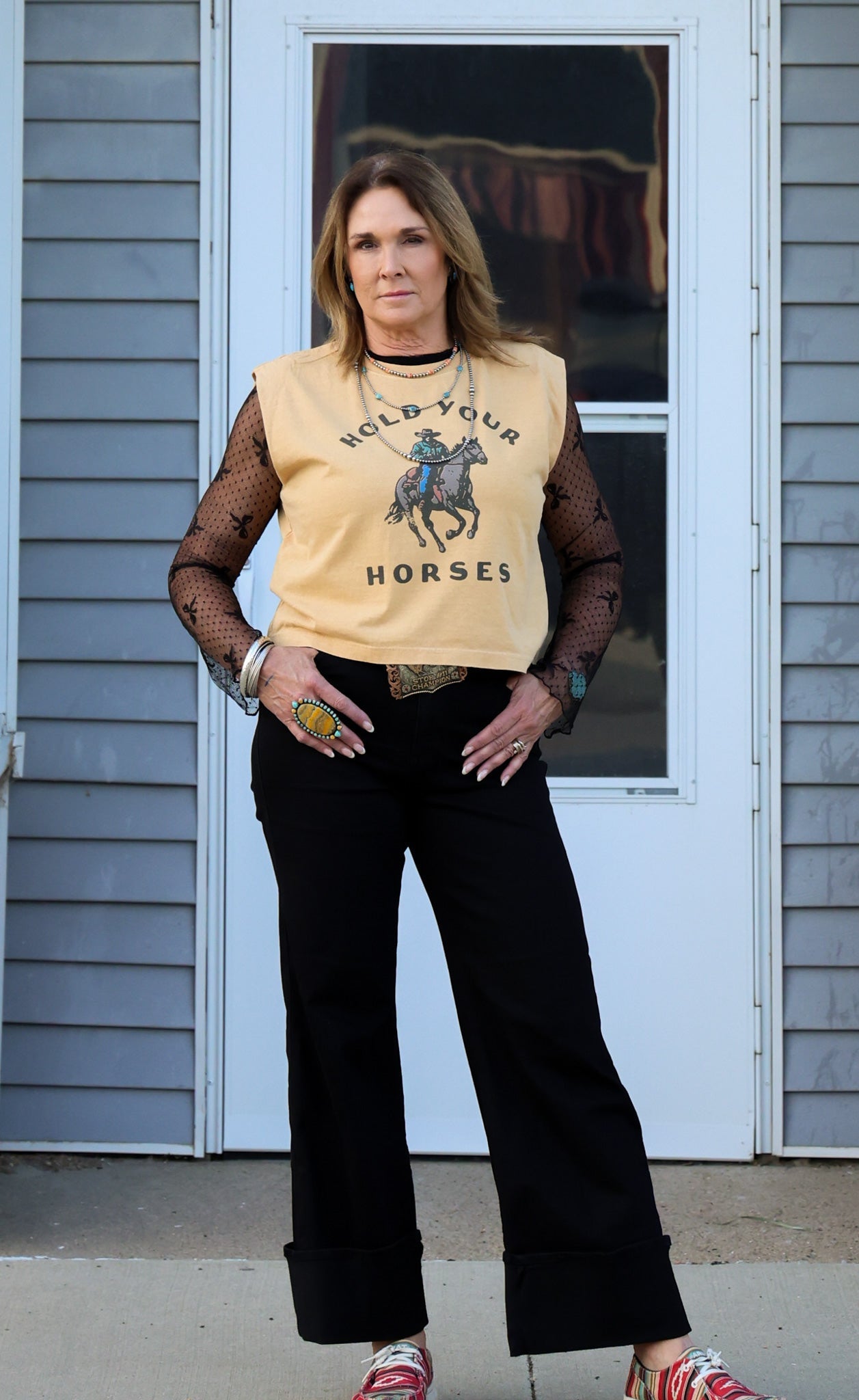 Hold your Horses Muscle Tank