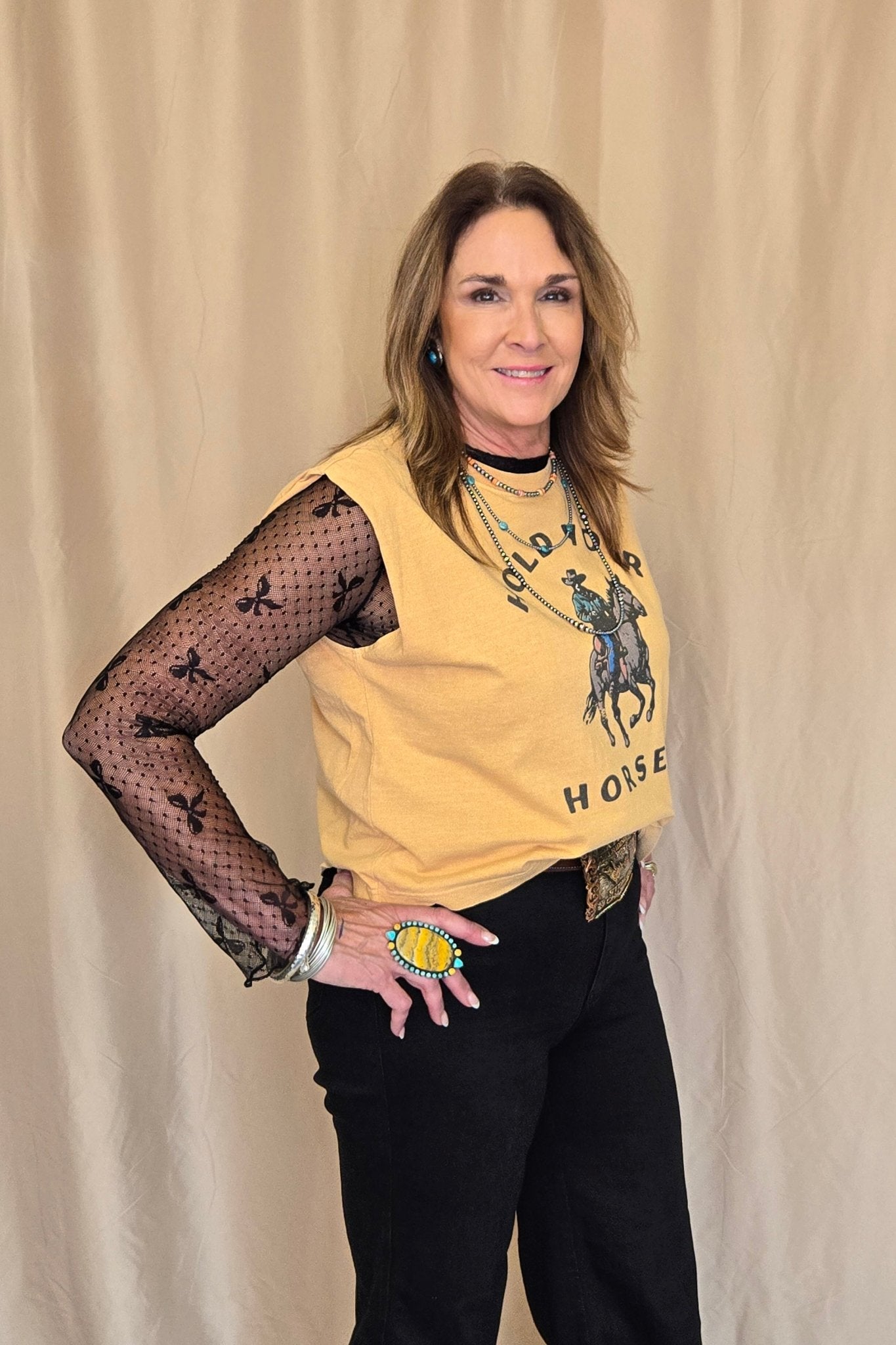 Hold your Horses Muscle Tank