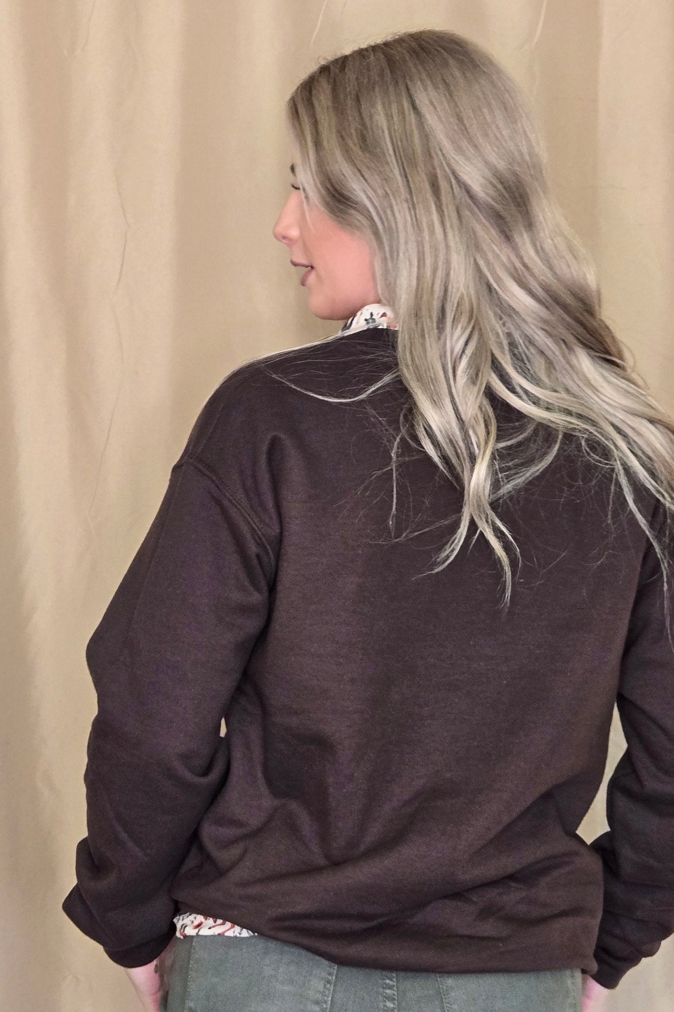 Howdy Embroidered Sweatshirt