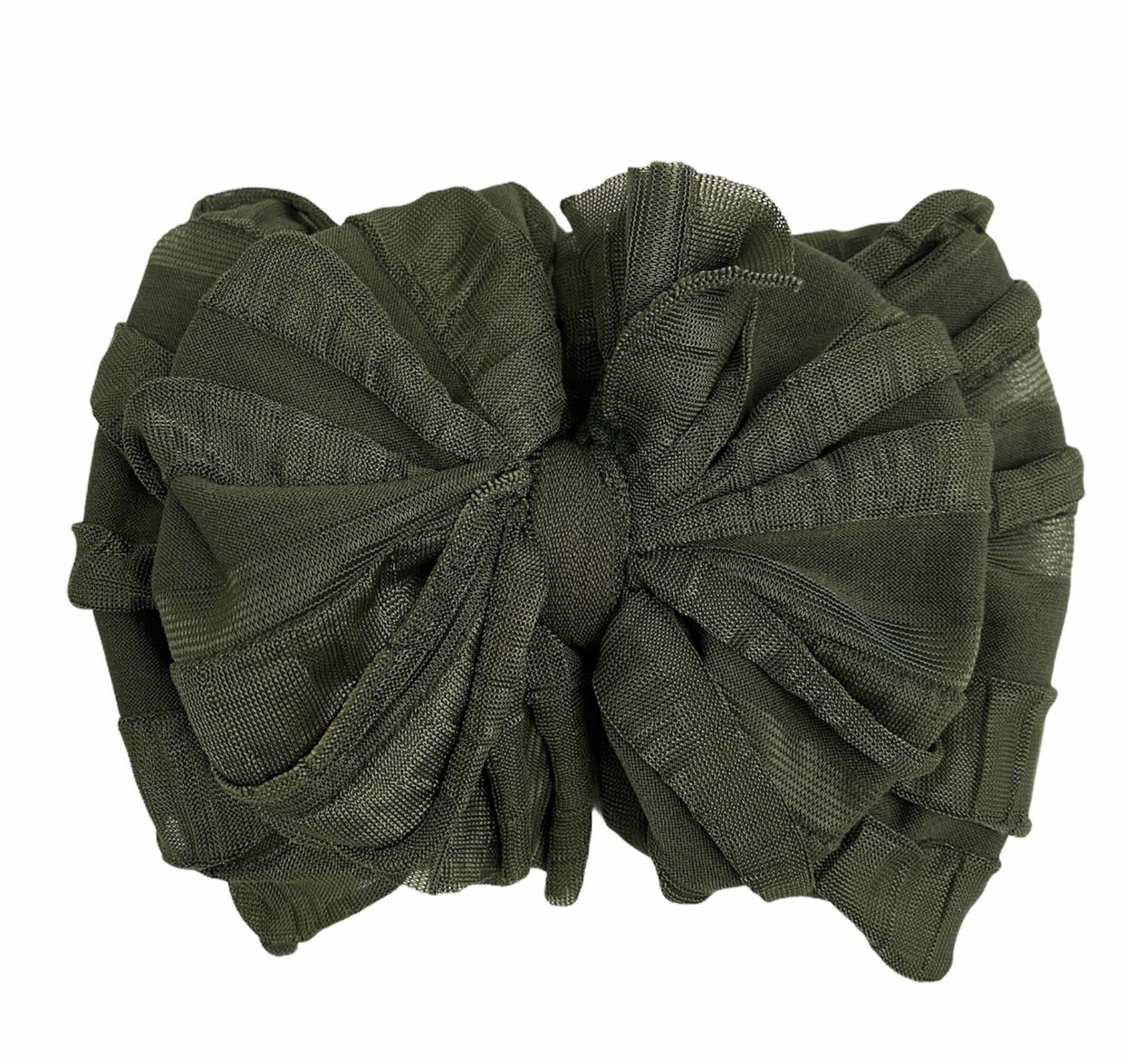 Cedar green Ruffled Headband