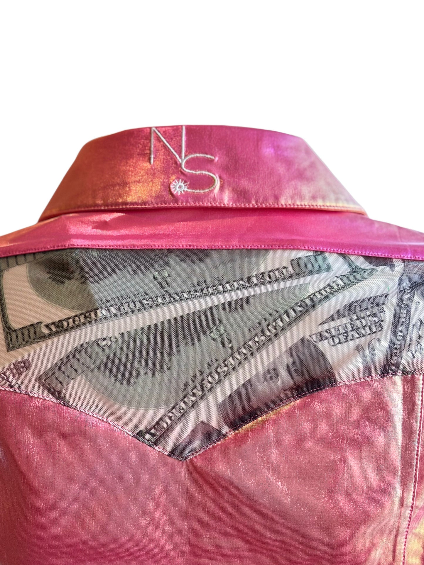 Rolling in Riches Pearl Snap Jackpot Rodeo Shirt