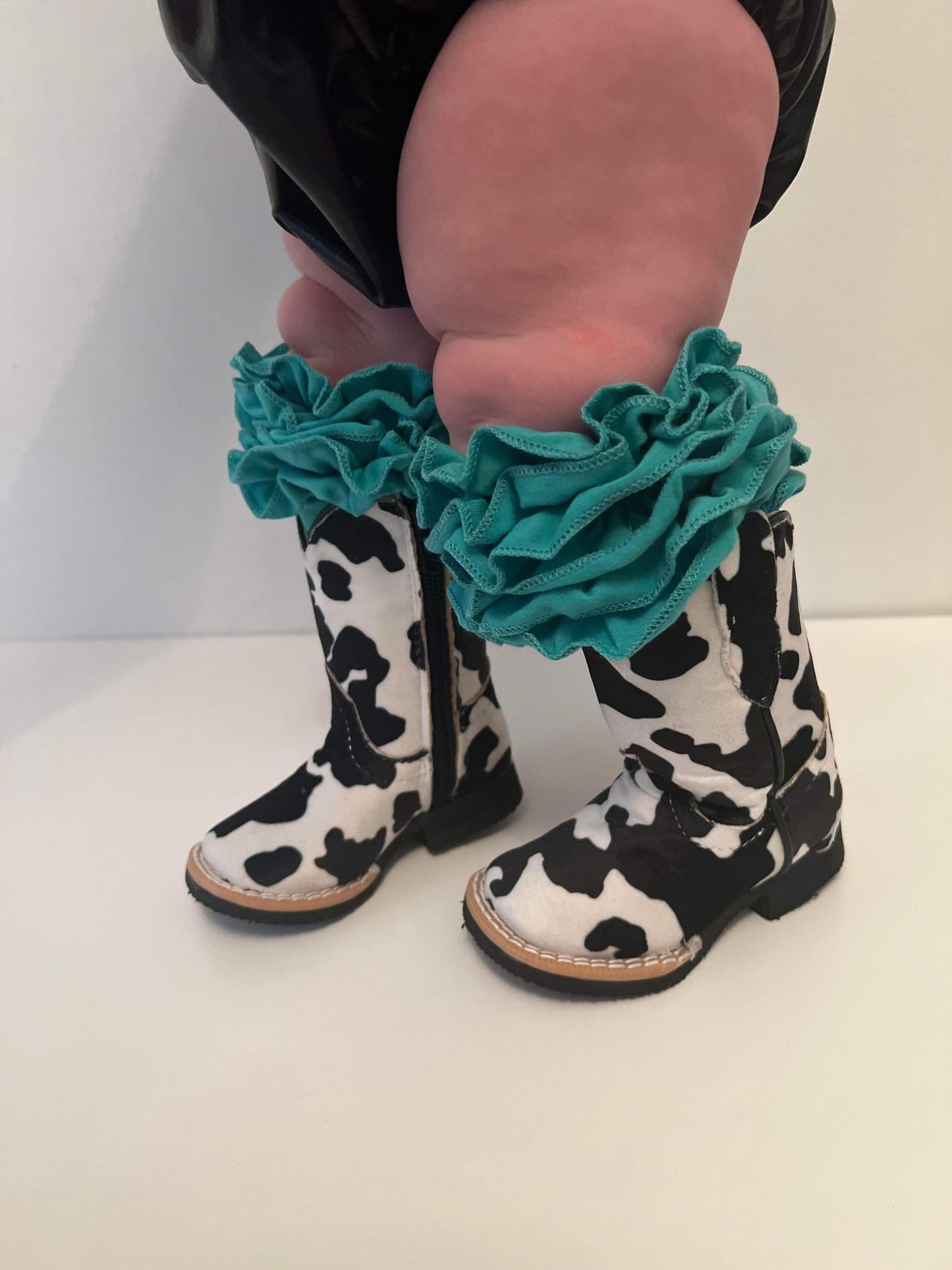 AS-IS Black Cow Tanner Mark Boots (READ DESCRIPTION)