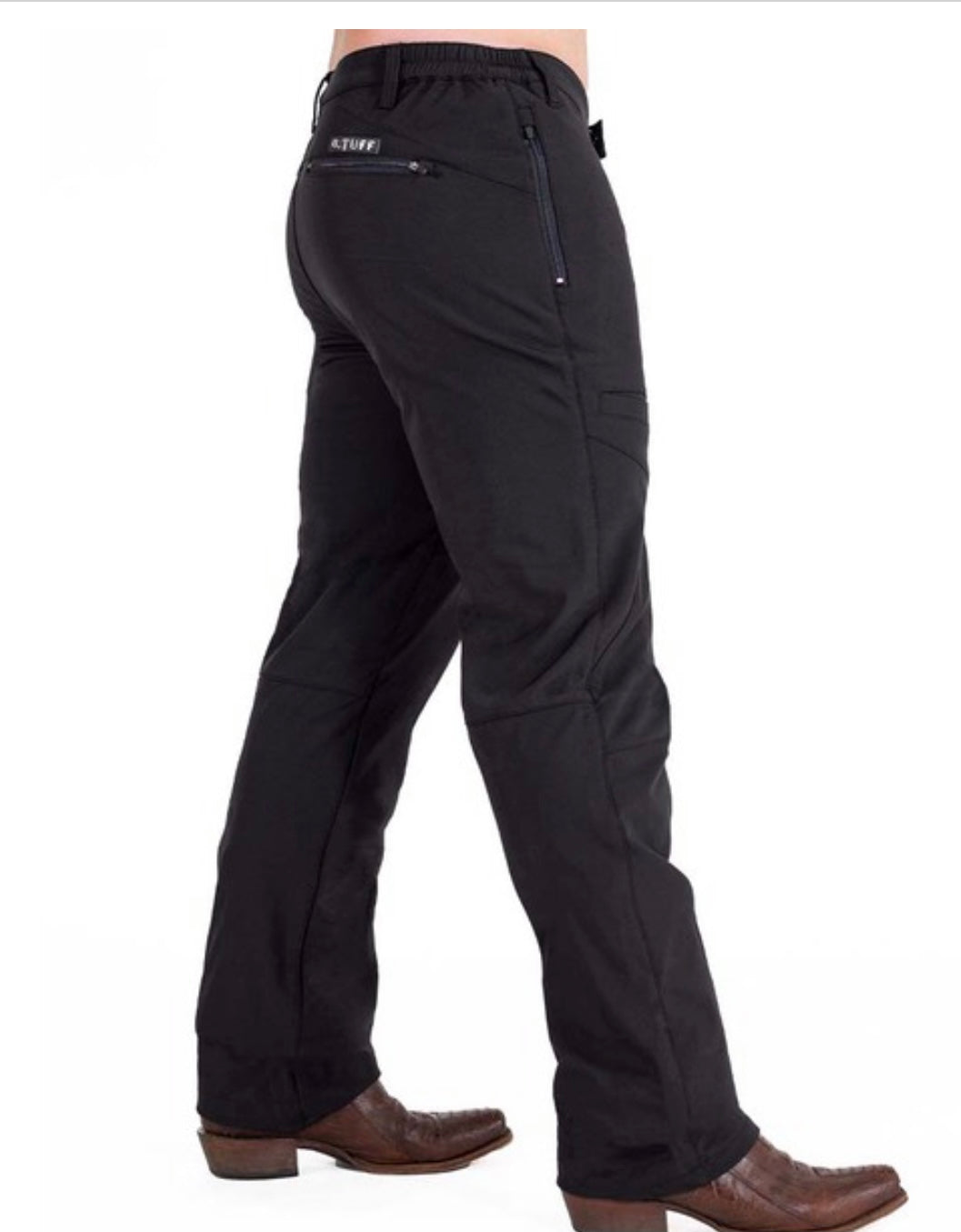 Men’s Black B. Tuff Work Hard Play Hard Pants