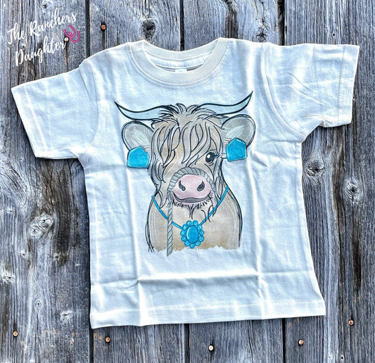 Turquoise Highlander Tee